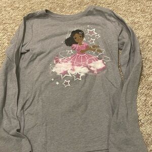 4/$12 Childrens place size XL l/s princess tee